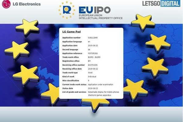 LG申请注册“Game Pad”商标，作用不止为游戏手柄？
