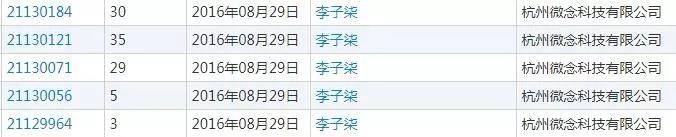 “李子柒”商标