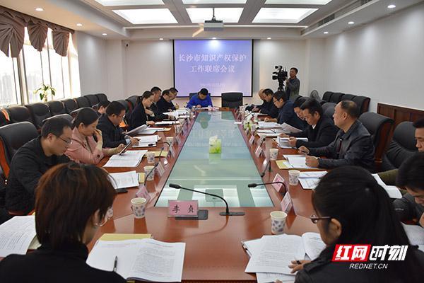 长沙市知识产权保护工作联席会议召开