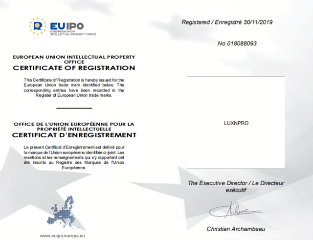 雷克赛恩成功注册商标 雷克赛恩成功注册商标